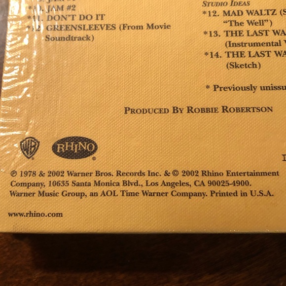 The Last Waltz (4 CDs) with book - Picture 9 of 10